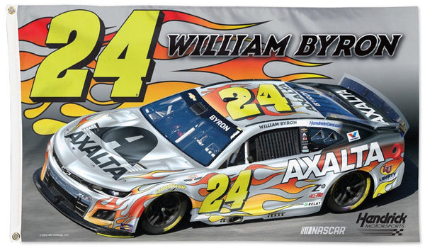 William Byron NASCAR Axalta #24 Chevrolet Camaro (2025) Huge 3x5 Flag - Wincraft