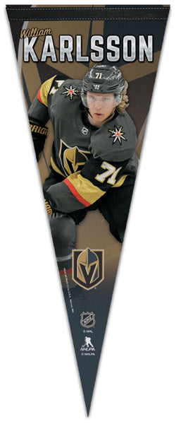 William Karlsson Vegas Golden Knights Superstar-Series Official NHL Hockey Premium Felt Collector's Pennant - Wincraft 2023