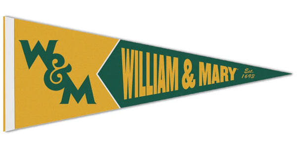 College of William and Mary Tribe "Est. 1693" Retro-Style Premium Felt Pennant - Wincraft