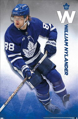 William Nylander "Superstar" Toronto Maple Leafs Official NHL Hockey Wall Poster - Costacos 2023