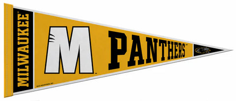 University of Wisconsin-Milwaukee Panthers Official NCAA Team Felt Pennant - Rico