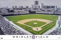 Wrigley Field Chicago Cubs Gameday 22x34 Wall Poster - Costacos Sports