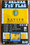 Xavier University of Louisiana Gold Rush Official NCAA Deluxe 3'x5' Team Logo Flag - Wincraft Inc.