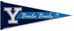 Yale Bulldogs "Boola Boola" Official NCAA Team Felt Pennant - Rico Inc.