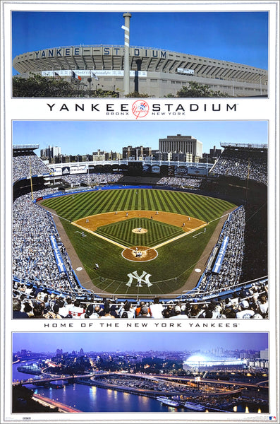 New York Yankees Old Yankee Stadium Tribute Commemorative Wall Poster - Costacos 2005