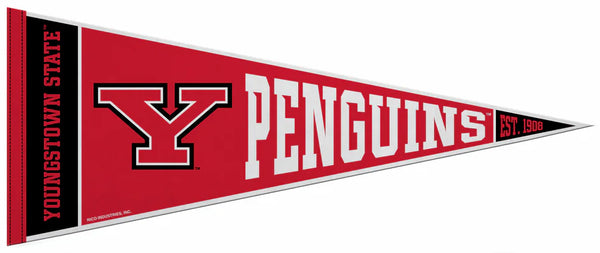 Youngstown State University PENGUINS Official NCAA Team Felt Pennant - Rico Inc.