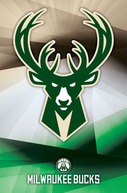 Milwaukee Bucks Official NBA Basketball Team Logo Poster - Trends International