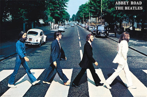 The Beatles Abbey Road (1969) Album Cover Poster - Trends International