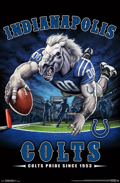 Indianapolis Colts "Colts Pride Since 1953" NFL Team Theme Poster - Trends International