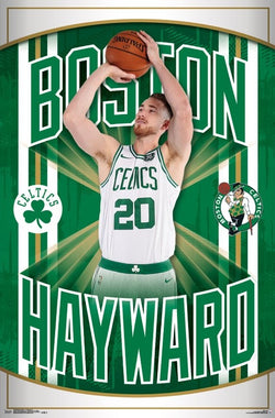 Gordon Hayward "Arrival" Boston Celtics NBA Basketball Wall Poster - Trends 2017