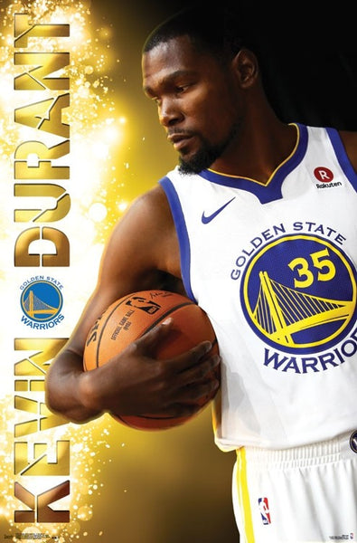 Kevin Durant "Shine" Golden State Warriors NBA Basketball Poster - Trends International 2017