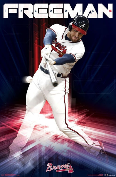 Dansby Swanson Atlanta Braves Shortstop Official MLB Baseball Action POSTER  - Trends 2017 – Sports Poster Warehouse