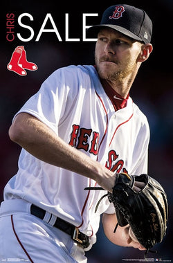 Chris Sale "Ace" Boston Red Sox Official MLB Baseball Poster - Trends 2018