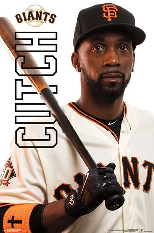 Andrew McCutchen "Cutch" San Francisco Giants Official MLB Baseball Action Poster - Trends Int'l.