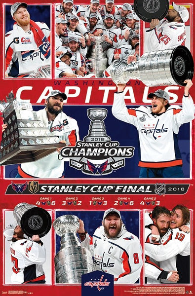All Caps Washington Capitals, 2018 Nhl Stanley Cup Champions Sports  Illustrated Cover by Sports Illustrated