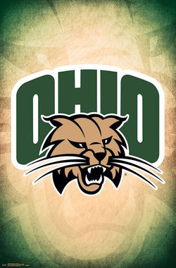 Ohio University Bobcats Official NCAA Team Logo Poster - Trends International