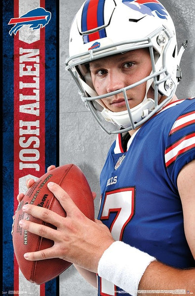 Josh Allen "Superstar" Buffalo Bills QB NFL Action NFL Poster - Trends International