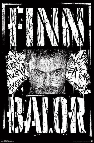 Finn Balor "Superstar" WWE Wrestling Poster - Trends International