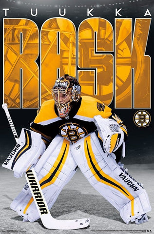 Tuukka Rask "Intensity" Boston Bruins NHL Hockey Goalie Poster - Trends International