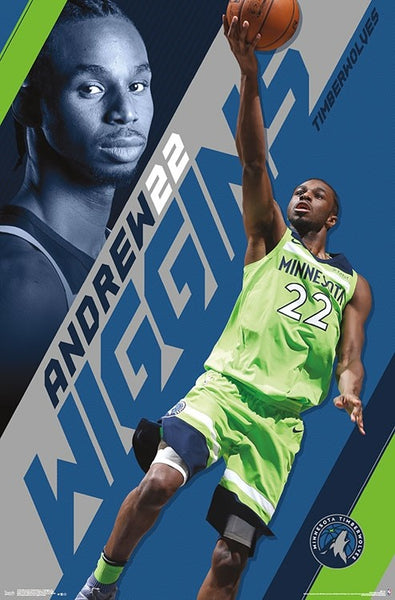 Andrew Wiggins "Amazing" Minnesota Timberwolves Official NBA Basketball Poster - Trends International 2018