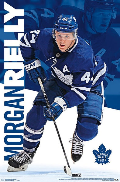 Morgan Rielly "Action" Toronto Maple Leafs Defenseman NHL Hockey POSTER - Trends International