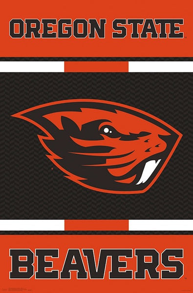 Oregon State Beavers Official NCAA Team Sports Logo Poster - Trends International