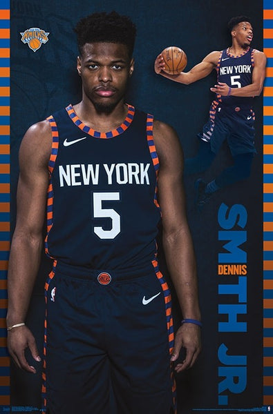 Dennis Smith Jr. "Broadway Star" New York Knicks NBA Basketball Poster - Trends 2019