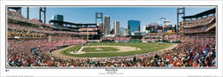 St. Louis Cardinals New Busch Stadium First Pitch (2006) Panoramic Poster Print - Everlasting Images