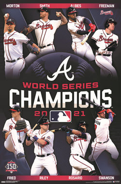 Atlanta Braves Bat Attitude Poster (Ron Gant, David Justice, Terry P –  Sports Poster Warehouse