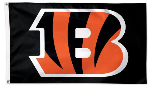 Cincinnati Bengals Official NFL Football Deluxe-Edition 3' x 5' Team Flag - Wincraft Inc.