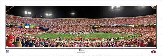 San Francisco 49ers Poster Wall Art - Levi's Stadium Framed Panoramic  Picture