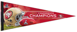 San Francisco 49ers 2012 NFC Champions Commemorative Premium Felt Pennant - Wincraft