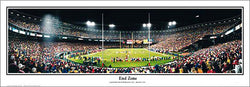 San Francisco 49ers "End Zone" Candlestick Park 1990s Panoramic Poster Print - Everlasting Images