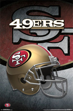 49ers Team Logo And Theme Art Items – Sports Poster Warehouse