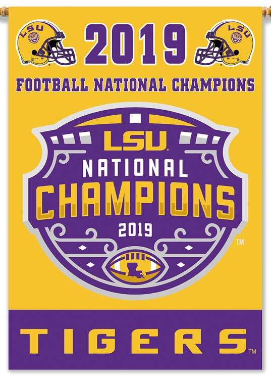 LSU Tigers Football "Tiger Stadium Saturday Night" Panoramic Poster