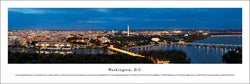 Washington, DC Twilight Over the Beltway Panoramic Poster Print - Blakeway Worldwide