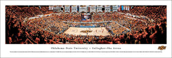 Oklahoma State Cowboys "Basketball Bedlam" Game Night Panoramic Poster Print