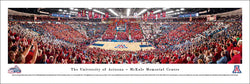Arizona Wildcats Basketball McKale Center 40th Anniversary Game Night Panoramic Poster - Blakeway