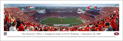 San Francisco 49ers "Inaugural Game at Levi's Stadium" Panoramic Poster Print - Blakeway 2014