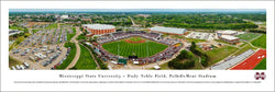Mississippi State Bulldogs Baseball Polk-DeMent Stadium Gameday Panoramic Poster Print - Blakeway