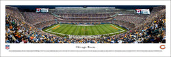 Chicago Bears Soldier Field Game Night Panoramic Poster Print - Blakeway 2016