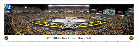 Pittsburgh Penguins NHL Stadium Series at Heinz Field (2017) Panoramic Poster Print - Blakeway