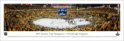 Pittsburgh Penguins 2017 Stanley Cup Champions (Game 6) Panoramic Poster Print