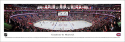 Montreal Canadiens Bell Centre NHL Game Night Panoramic Poster Print - Blakeway Worldwide