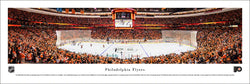 Philadelphia Flyers Wells Fargo Center NHL Game Night Panoramic Poster Print - Blakeway Worldwide