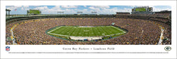 Green Bay Packers Gameday at Lambeau Field Panoramic Poster Print - Blakeway Worldwide