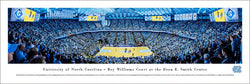 North Carolina Tar Heels Basketball Dean Smith Center Panoramic Poster Print - Blakeway