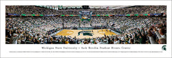 Michigan State Spartans Basketball Breslin Center Game Night Panoramic Poster - Blakeway