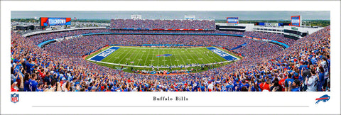 Buffalo Bills Highmark Stadium Gameday Panoramic Poster Print - Blakeway 2021