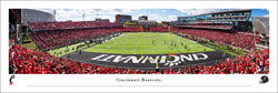Cincinnati Bearcats Nippert Stadium Gameday Panoramic Poster Print - Blakeway 2021